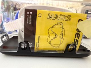 Maschera sub Cressi Miele Bianco/Lilla UV