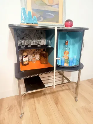 MUEBLE BAR VINTAGE.