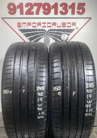 245 40 19 W PIRELLI RUEDA AL 90% VIDA UTIL