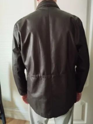 Chaquetón hombre marrón