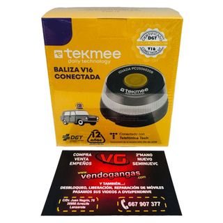 BALIZA V16 GEOLOCALIZADA TEKMEE A ESTRENAR