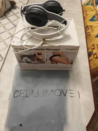 Lote de masajeador auriculares y leggins y L