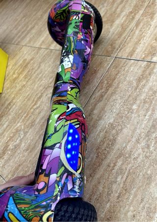 Hoverboard Graffiti con Bluetooth y Cargador