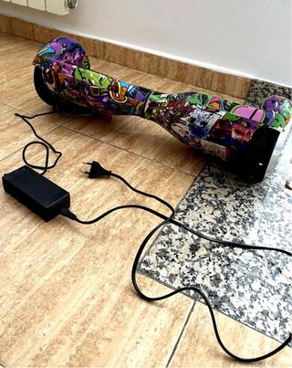 Hoverboard Graffiti con Bluetooth y Cargador