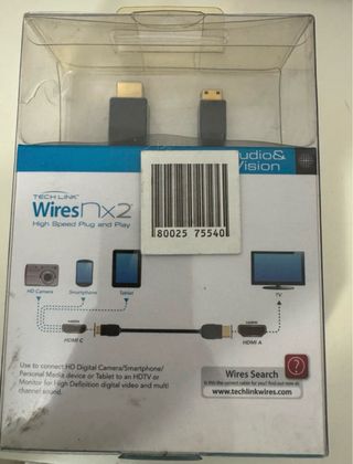 Cable Mini HDMI a HDMI 5 metros Nuevo