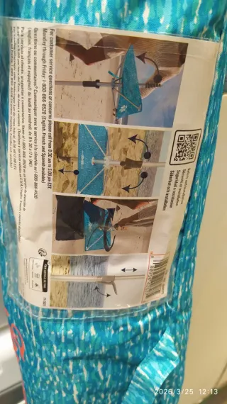 Sombrilla Tommy Bahama 230cm