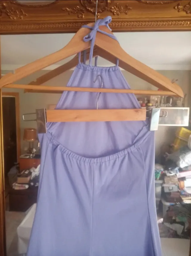 Halter Lavanda - RIBAS T.S/M Sin uso