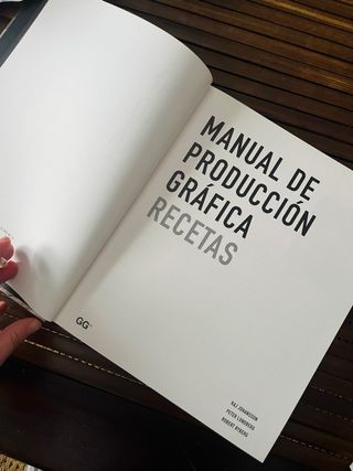 Manual de Produccion Grafica Recetas (Spanish E...