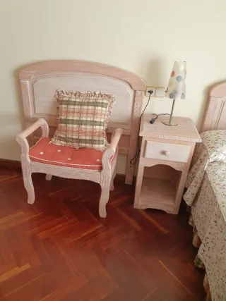 Dormitorio Provenzal Madera Decapada