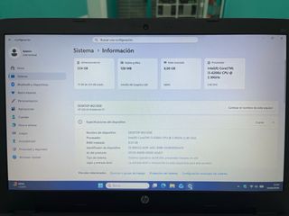 Portátil HP 250 G4 Negro