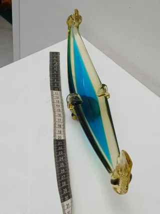 Posacenere gondola veneziana vetro Murano
