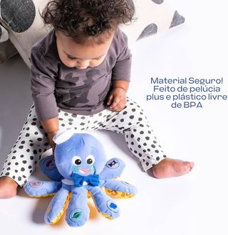 Baby Einstein, juguete musical pulpo de peluche, d