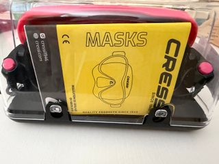 Maschera Cressi Miele Nero/Fucsia UV 4