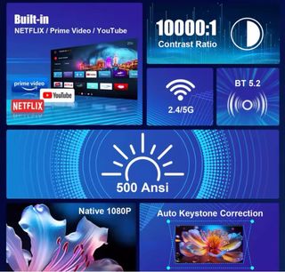 Proyector Magcubic Hy320 Negro