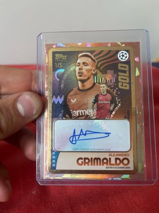 Carta Grimaldo Gold 1/5 auto