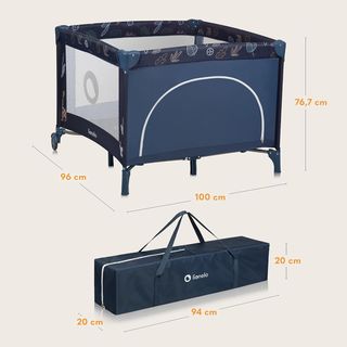 LIONELO BONNIE Parque Infantil Bebe hasta 15 kg, d