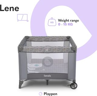 LIONELO BONNIE Parque Infantil Bebe hasta 15 kg, d
