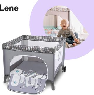 LIONELO BONNIE Parque Infantil Bebe hasta 15 kg, d
