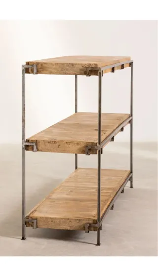 Aparador Industrial Madera y Metal.