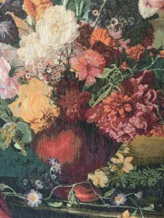 Tapiz francés floral