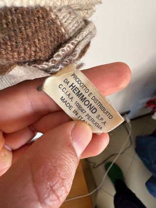 Maglione Vintage HORMOND Multicolore