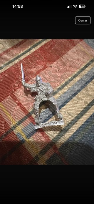 Figura caballer Eomer, el señor de los anillos