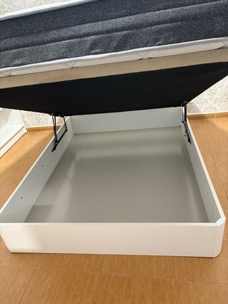 Colchón y canapé 150 cm