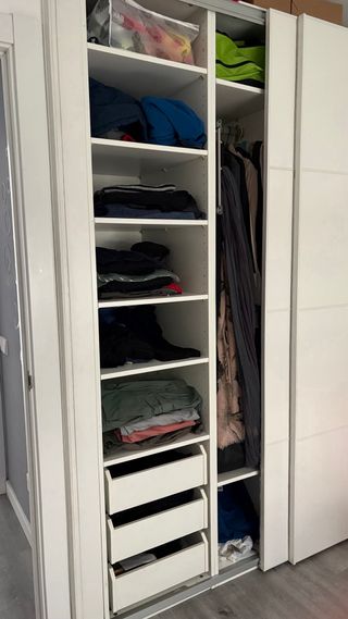 Armario PAX Ikea 200x233x58 cm Blanco