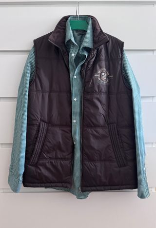 Chaleco acolchado marrón Talla M-L