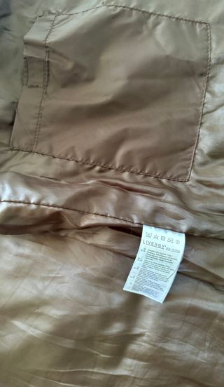 Chaleco acolchado marrón Talla M-L