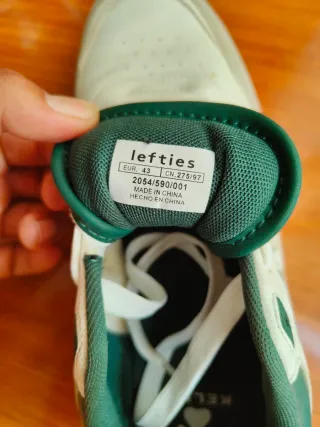 Zapatillas Kelme Hombre Blancas y Grises