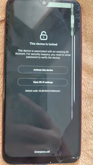 Xiaomi Redmi violeta