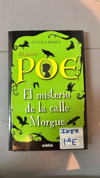 Libro de lectura El joven Poe