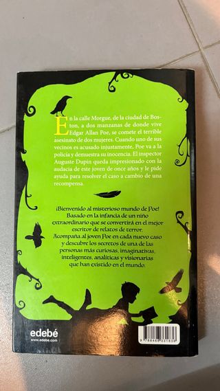 Libro de lectura El joven Poe