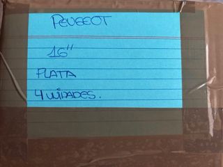 Tapacubos Peugeot 16”