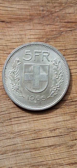 Lotto 5 Monete Svizzera 5 Franchi (1932 - 1982)