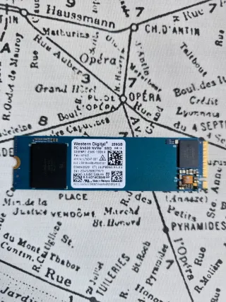 SSD Western Digital PC SN530 N.2 NVMe de 256GB