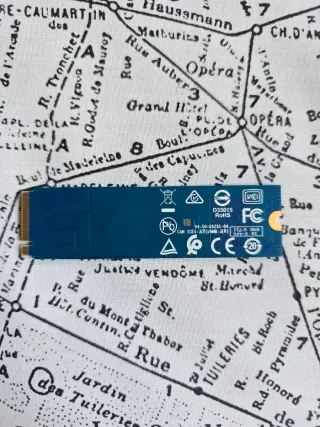 SSD Western Digital PC SN530 N.2 NVMe de 256GB