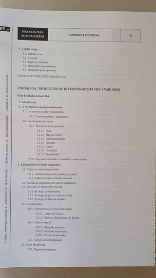 CEF curso Finanzas para no Financieros