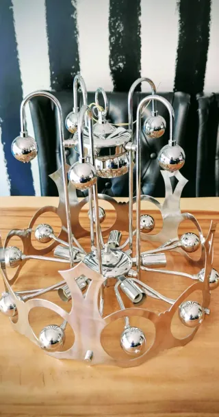 Lámpara de techo vintage Space Age