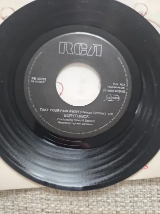 Vinile 45 Eurythmics When Tomorrow Comes