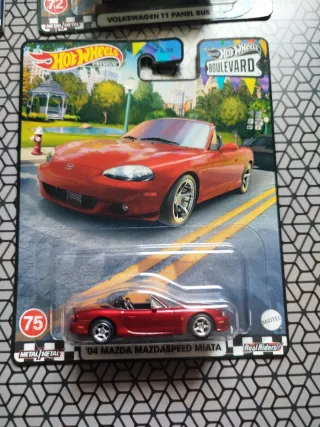 Hot Wheels Boulevard Serie 71-72-74-75