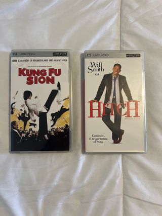 Películas PSP Kung Fu Sion y Hitch UMD