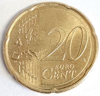 Francia 2024, 2ª edición, moneda 20 céntimos