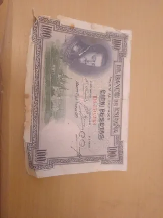 Billete 100 Pesetas España 1925
