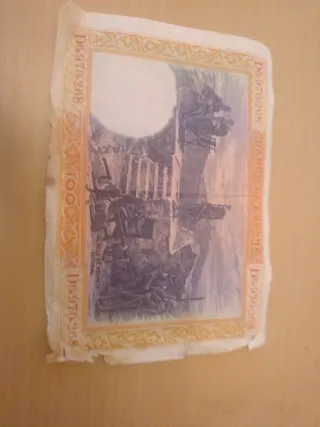 Billete 100 Pesetas España 1925