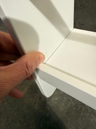 Estantería Gopi de madera maciza de pino acabado natural y blanco 50x60 cm FSC MIX Credit