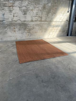 Alfombra Despas de fibras sintéticas terracota 160 x 230 cm