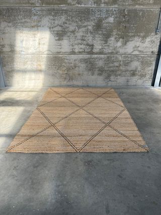 Alfombra Vallalta de yute 200 x 300 cm