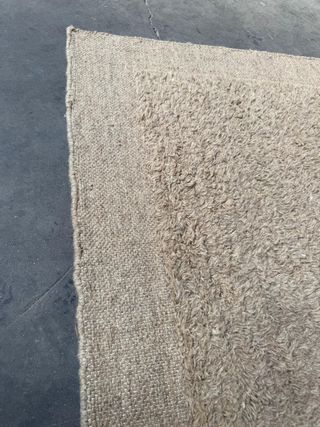 Alfombra Marely de lana beige 300 x 200 cm